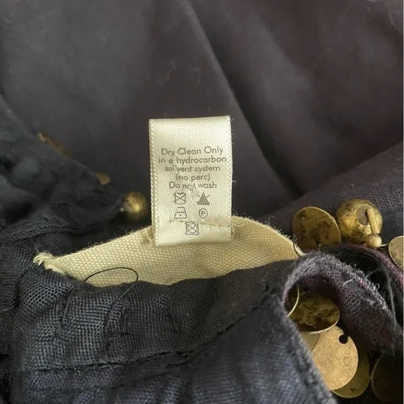 REMARK Statement Metal Coin Embellished Dress Size M - Picture 9 of 10